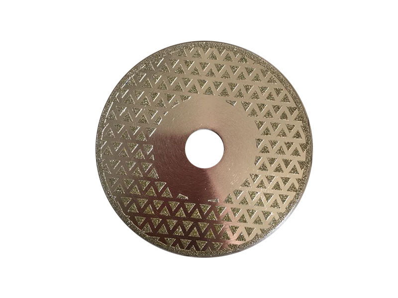 Galvanic diamond disc