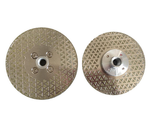 double sided vanity electroplated diamond disc